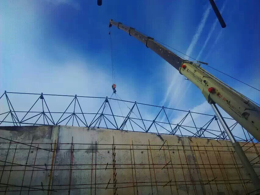 聊城食堂网架结构工程